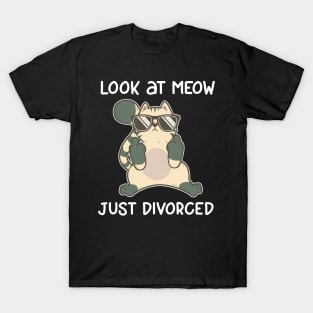 Divorce Sarcastic Meme Joke Fun Divorcee Quotes Party Gift T-Shirt